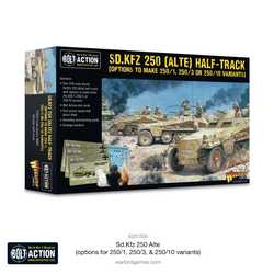 German: Sd.Kfz 250 (Alte) Half-Track (Options for 250/1, 250/3 & 250/10)