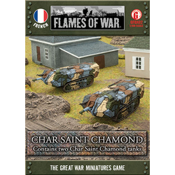 French Char Saint Chamond Tanks