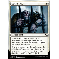 Magic löskort: Unstable: GO TO JAIL