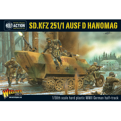 German Sd/Kfz 251/1 Ausf. D - Hanomag (plastic)