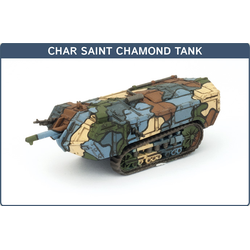 French Char Saint Chamond Tank