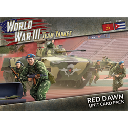 World War III Team Yankee: Red Dawn Unit Cards