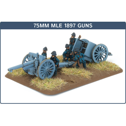 French 75mm mle 1897 gun