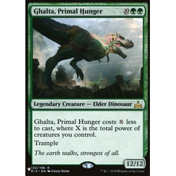 Magic löskort: The List: Ghalta, Primal Hunger