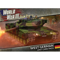 World War III Team Yankee West German Unit Card Pack