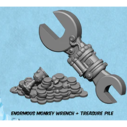 Riot Quest: Enormous Monkey Wrench & Treasure Pile (Kickstarter)