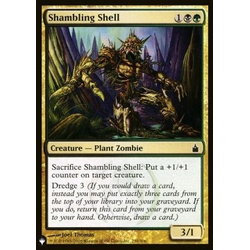Magic löskort: The List: Shambling Shell